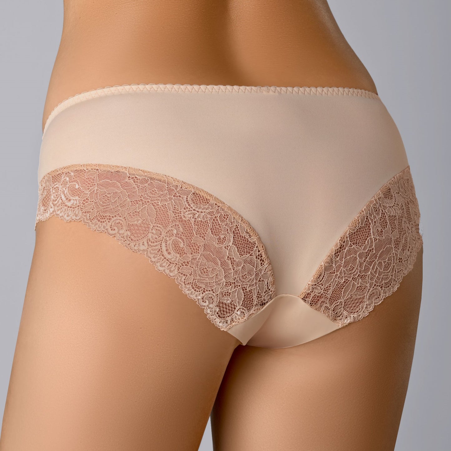 Lauren Lace Bikini Panties Beige