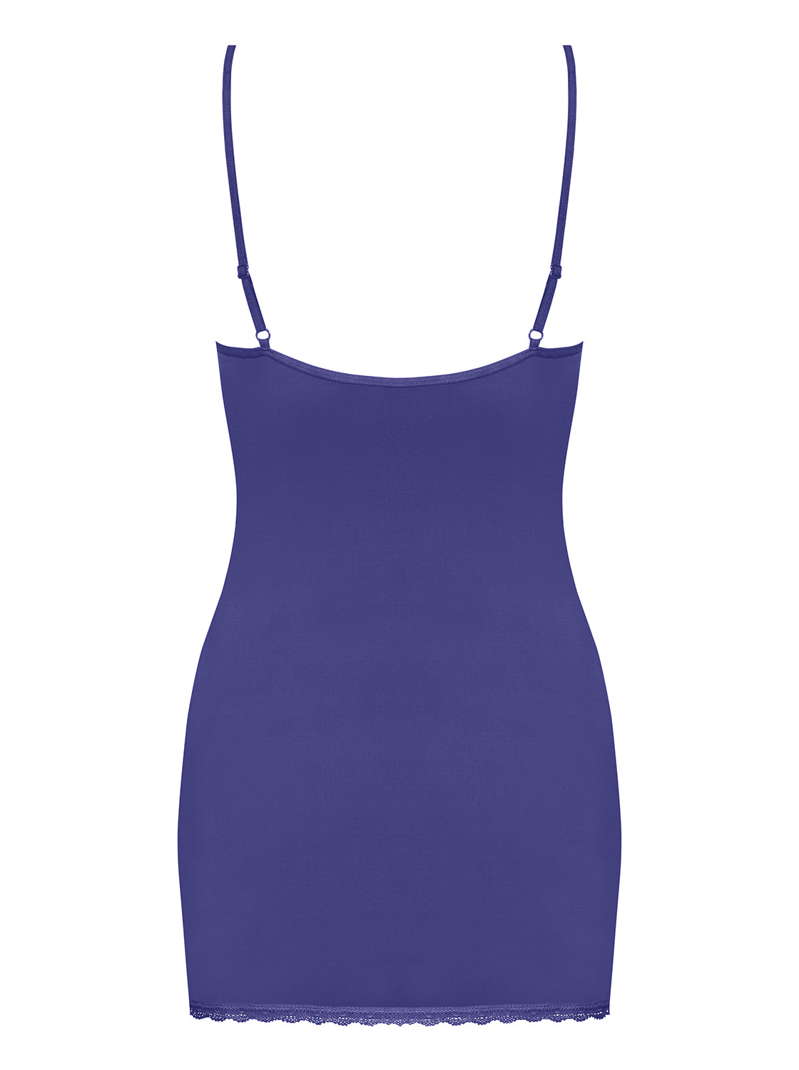 Blackardi Cobalt Chemise and Thong Set Blue