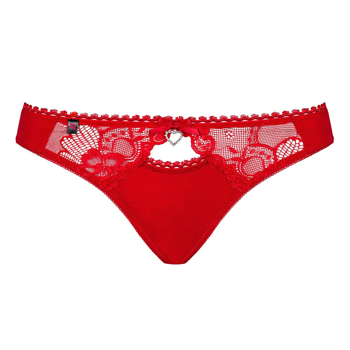 Heartina Racy Red Set Corset and Panties