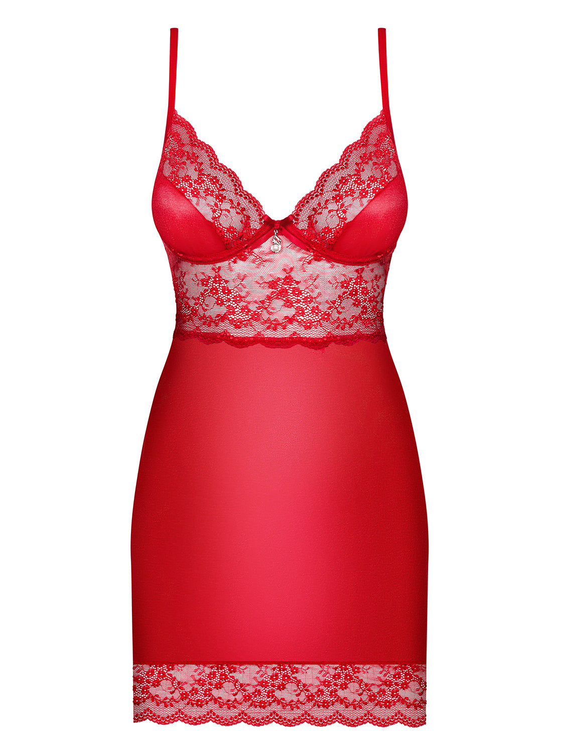 Lovica Sizzling Hot Red Chemise and Thong Set