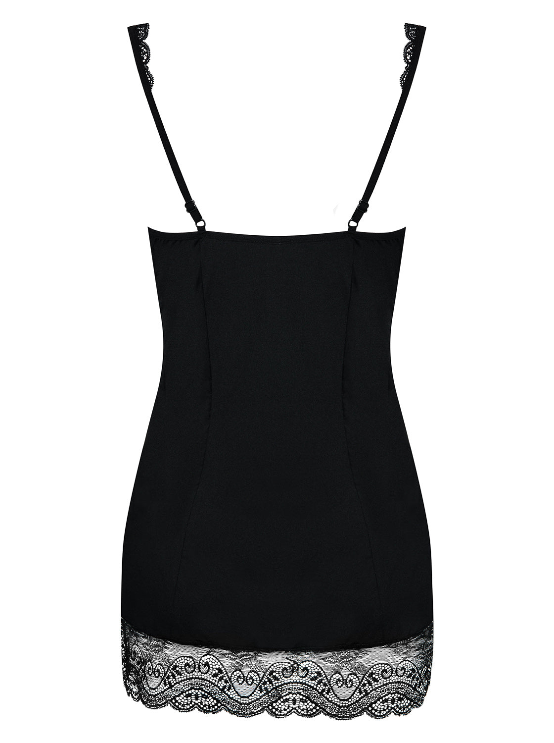 Miamor Classy Black Set Chemise and Thong