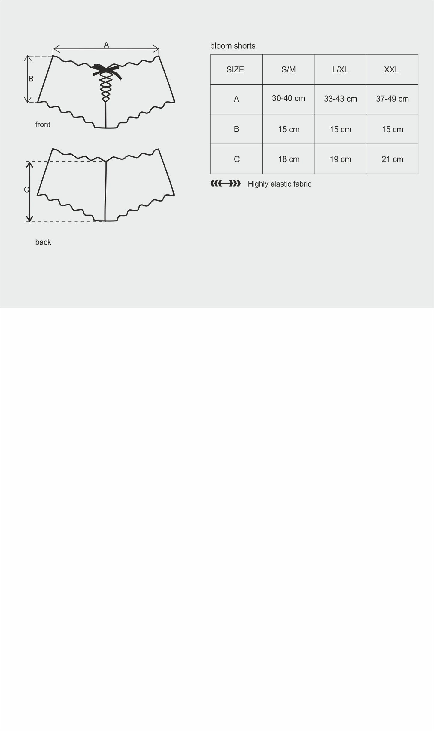 Bloom White Lace Shorts