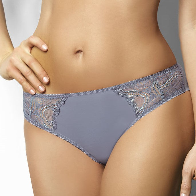 Moonstone Night Sky Double Tulle Brazilian Bikini