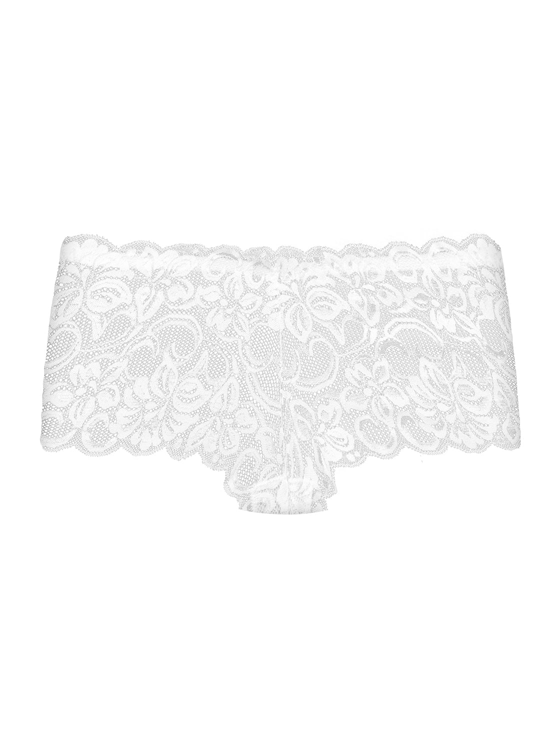 Bloom White Lace Shorts