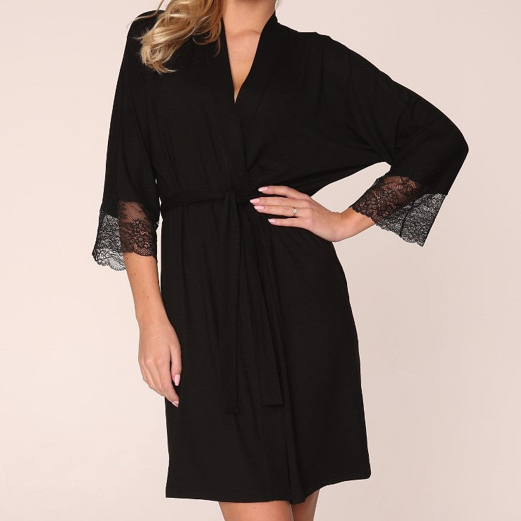 Night Robe Fanny Simple and Elegant Plus Sizes