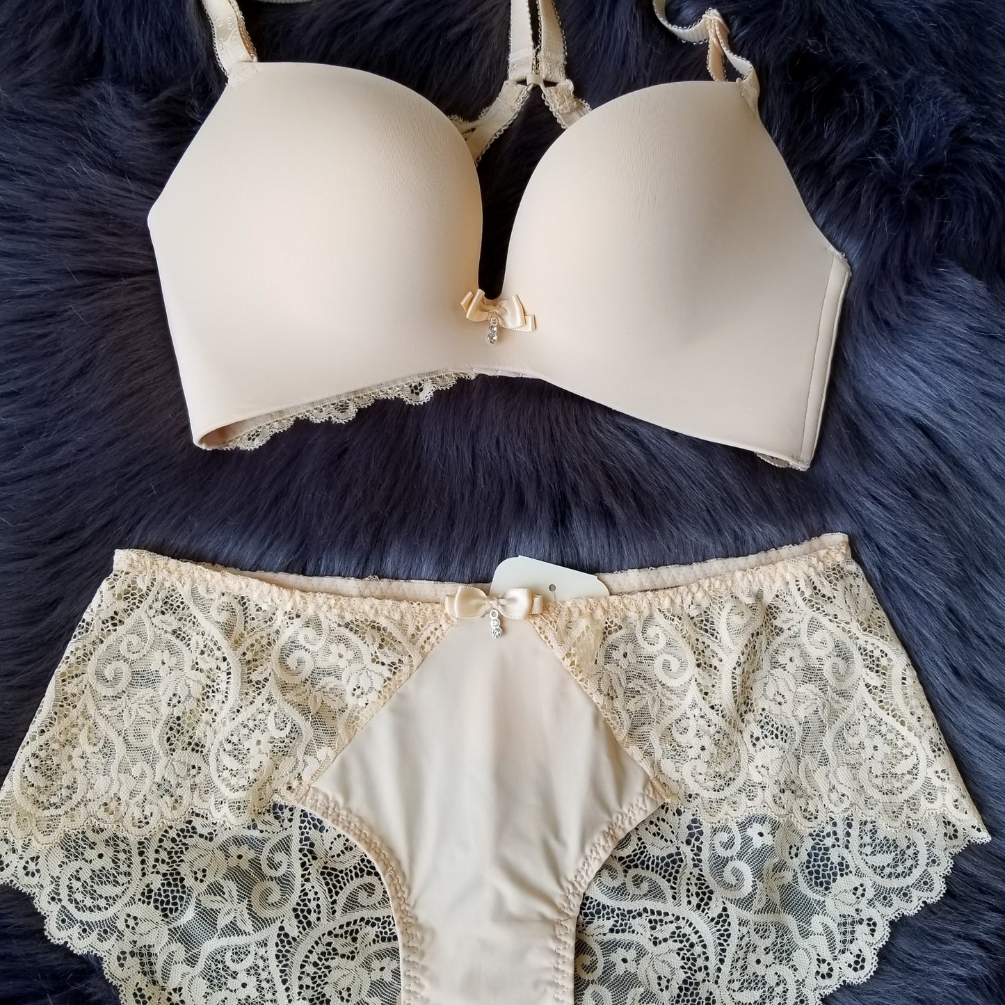 Chloe Lace Hipster Beige
