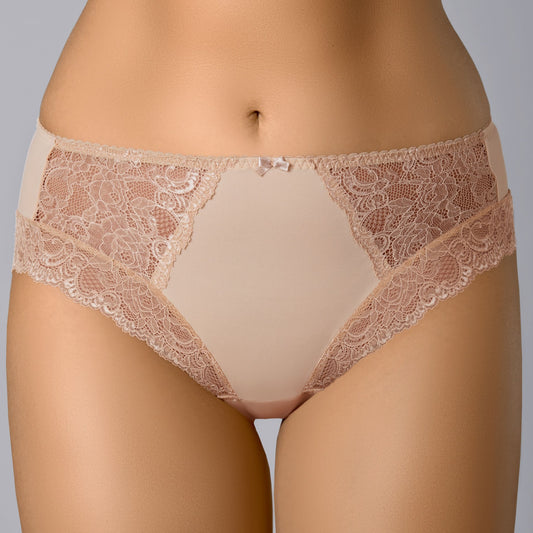 Lauren Lace Bikini Panties Beige