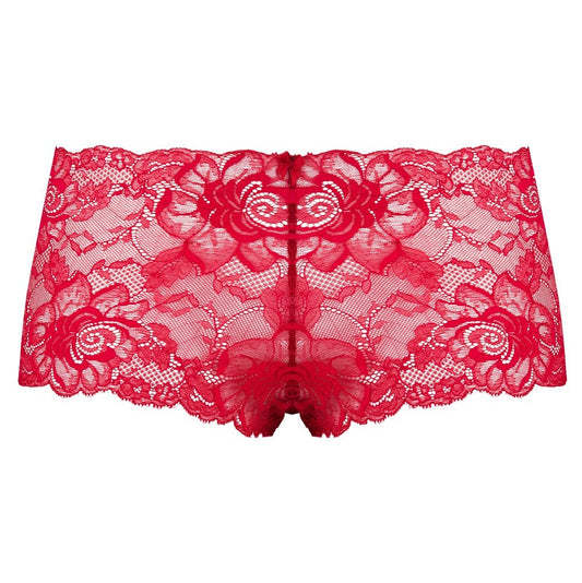 Julie Decadent Lace Burgundy Red Shorts