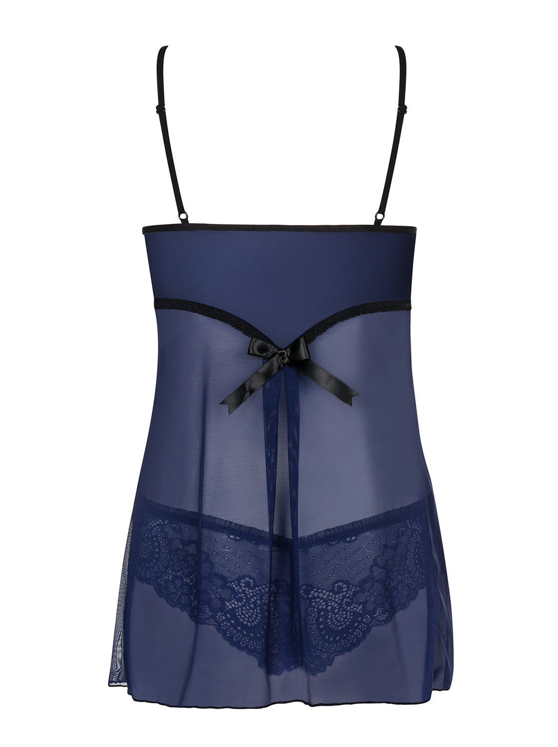 Auroria Set Seductive Babydoll and Panties Blue