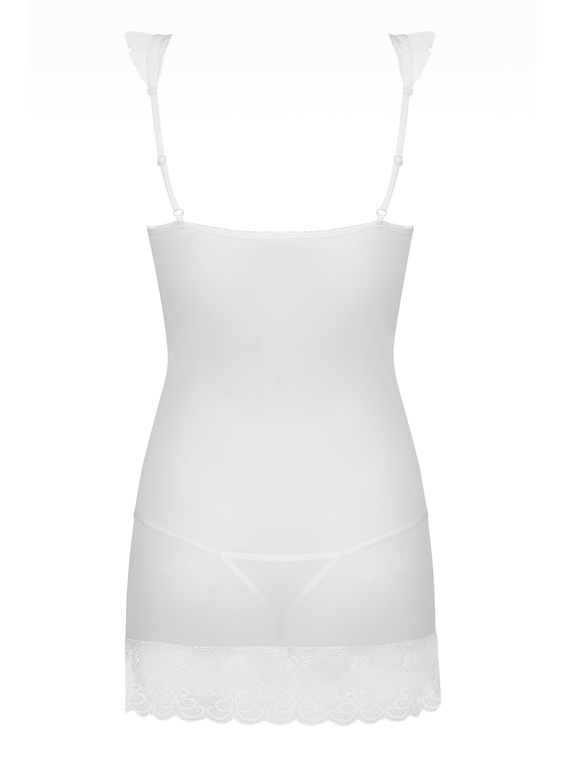 Julitta Delicate White Set Chemise and Thong