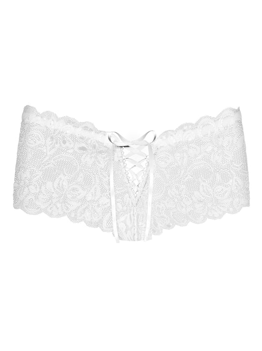 Bloom White Lace Shorts